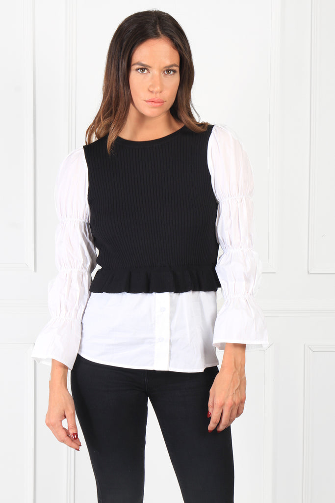 Two layer pull/shirt